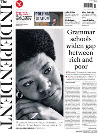 美國詩人安潔洛去世 享壽86（20140529 英國獨立報）