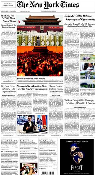 DNA測序檢測病原體 診斷更精確（20140605 紐約時報）