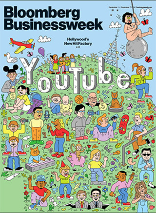 全球周刊封面故事：棄有線轉投Youtube 好萊塢另闢蹊徑（20140831 彭博商業週刊）