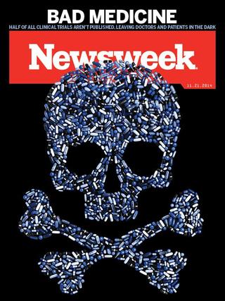 全球周刊封面故事：黑箱臨床實驗 隱瞞負面數據 （20141116 新聞周刊） 