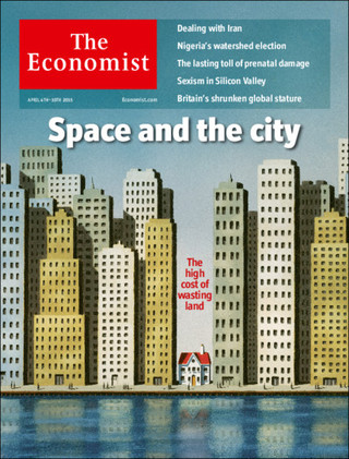 全球周刊封面：空間與城市：寸土存金不動產（20150405 經濟學人）