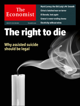 全球周刊封面：死亡權：為何安樂死應合法化？（20150628 經濟學人）