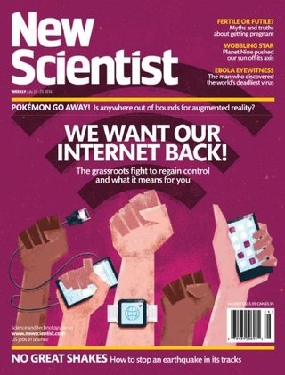 全球週刊封面：翻轉權力：互聯網系統的草根政治 （20160724 新科學人）