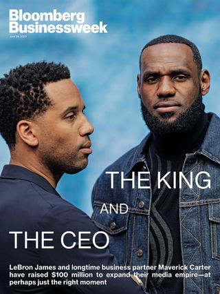NBA巨星詹姆斯 打造娛樂媒體帝國(彭博商業週刊 20200629）