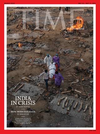 曙光後的災難 印度疫情大爆發（時代雜誌 Times）